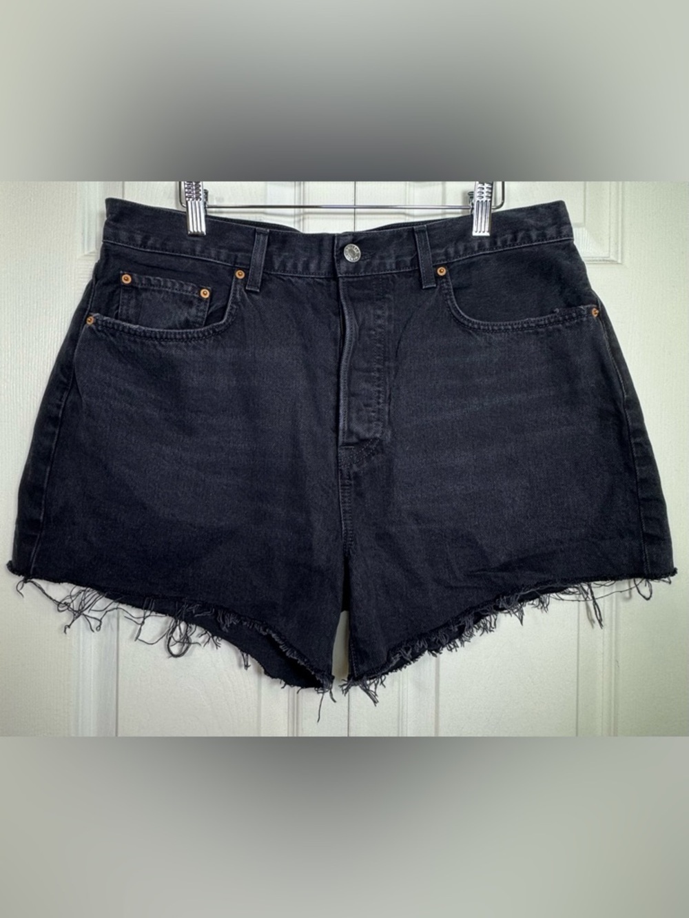 GRLFRND The Celina High Rise Shorts Black Hills Size 32 NWT
